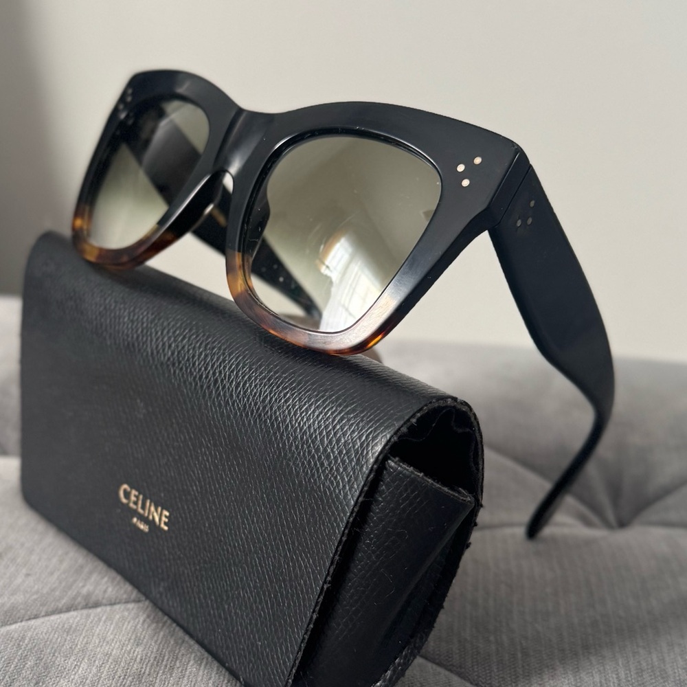 Celine Black and Brown Sunglasses